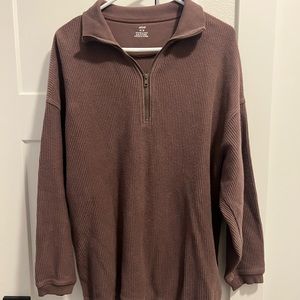 Aerie ribbed pullover